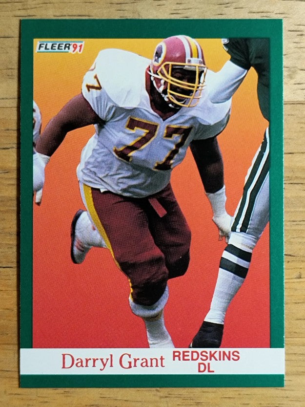 1991 Fleer #385 Darryl Grant