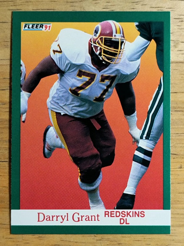 1991 Fleer #385 Darryl Grant
