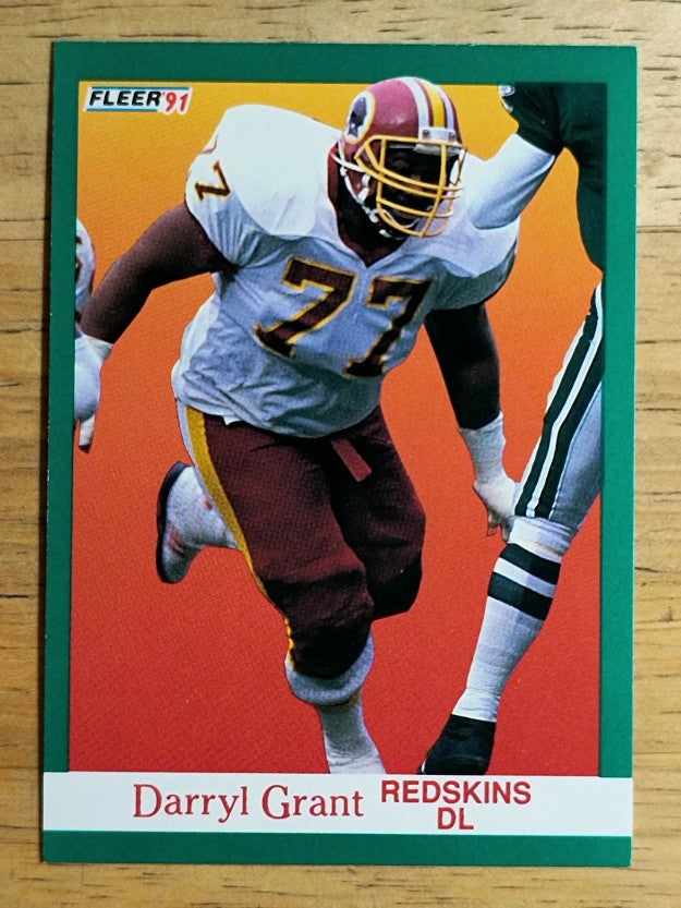 1991 Fleer #385 Darryl Grant
