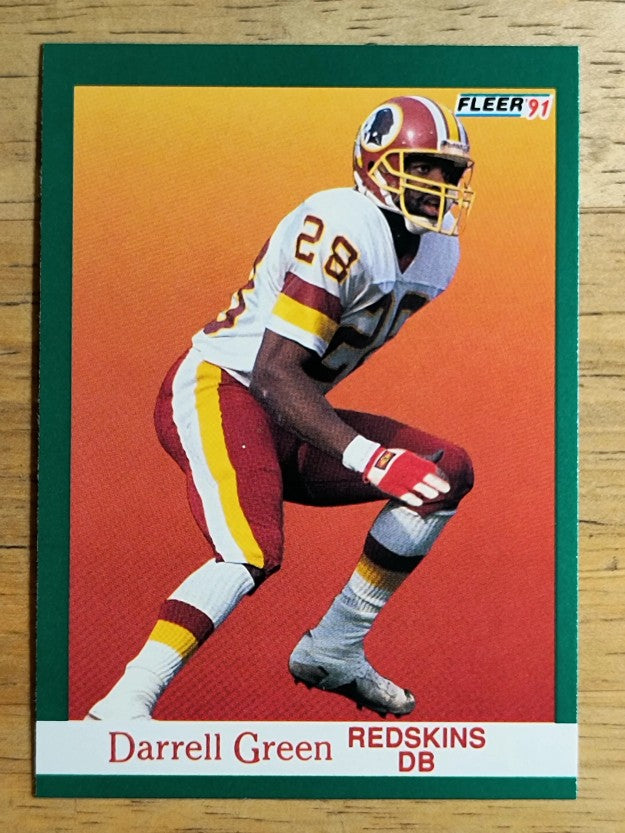 1991 Fleer #386 Darrell Green