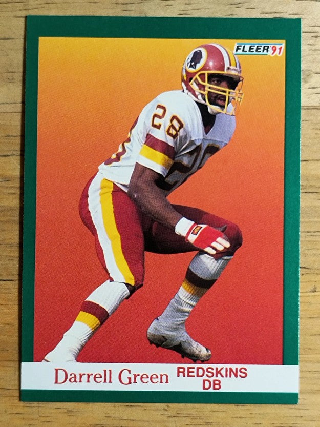 1991 Fleer #386 Darrell Green
