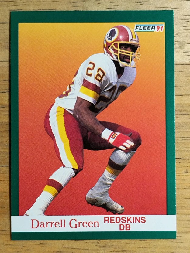 1991 Fleer #386 Darrell Green