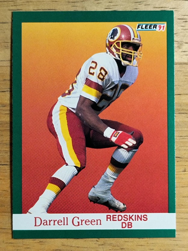 1991 Fleer #386 Darrell Green