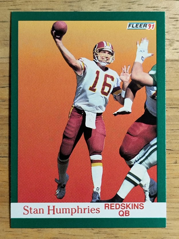 1991 Fleer #387 Stan Humphries