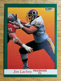 1991 Fleer #388 Jim Lachey