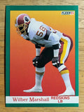 1991 Fleer #390 Wilber Marshall