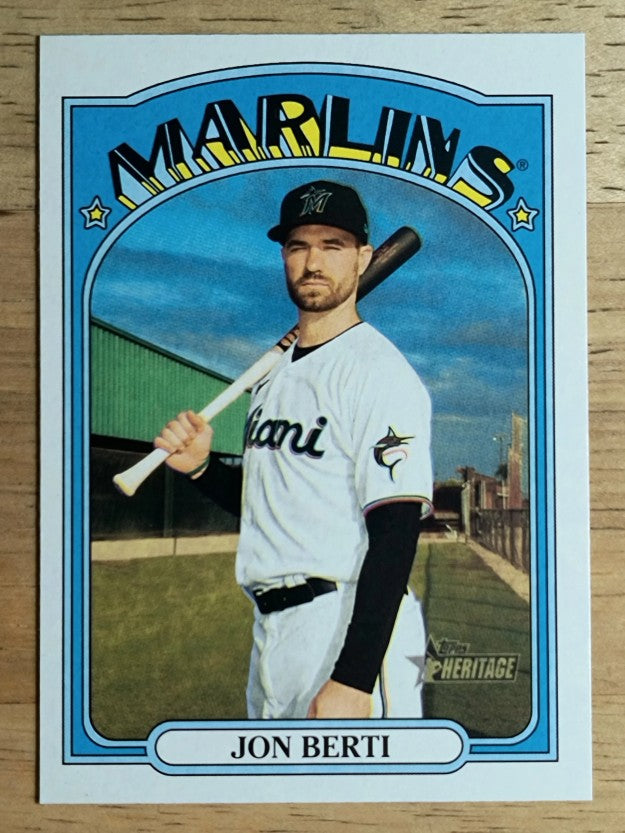 2021 Topps Heritage #288 Jon Berti