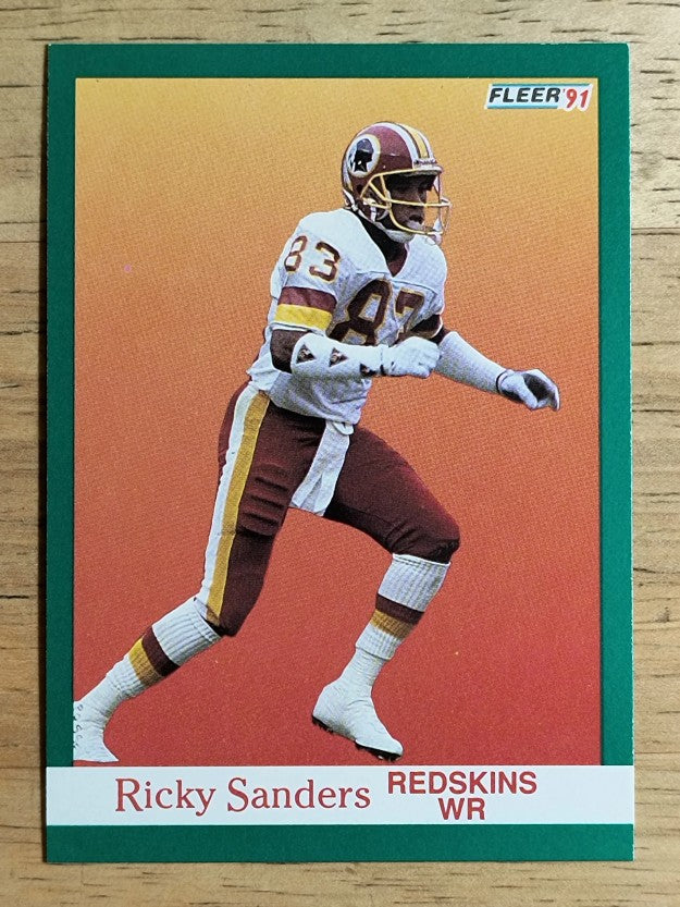 1991 Fleer #394 Ricky Sanders