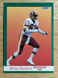 1991 Fleer #394 Ricky Sanders