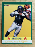 1991 Fleer #405 Leslie O'Neal HIT