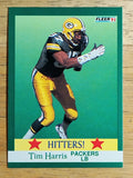 1991 Fleer #406 Tim Harris HIT