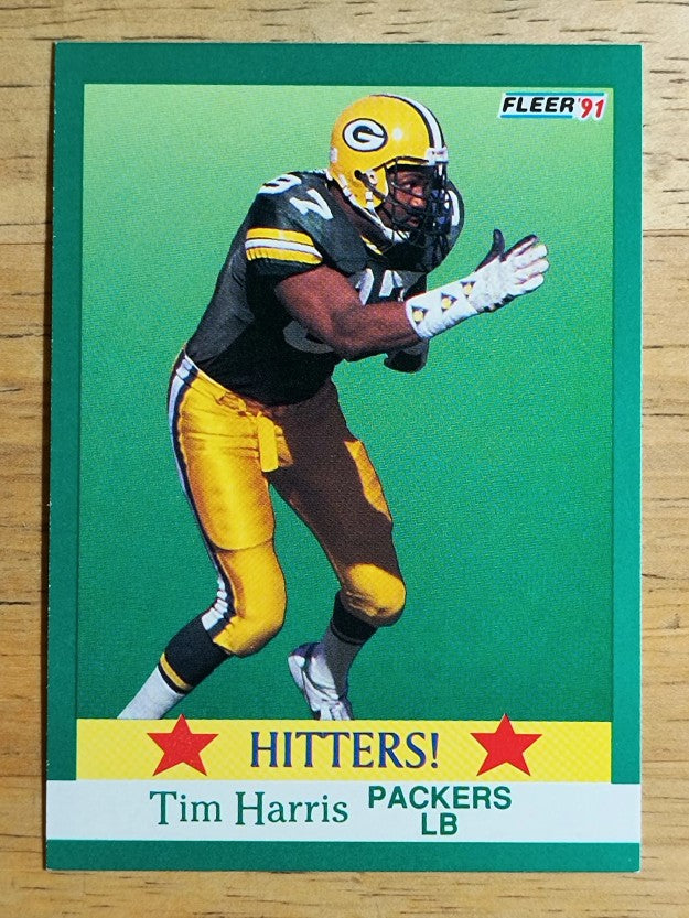 1991 Fleer #406 Tim Harris HIT