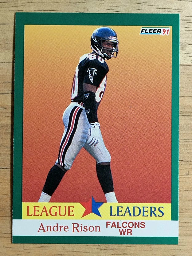 1991 Fleer #412 Haywood Jeffires LL