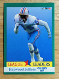 1991 Fleer #412 Haywood Jeffires LL
