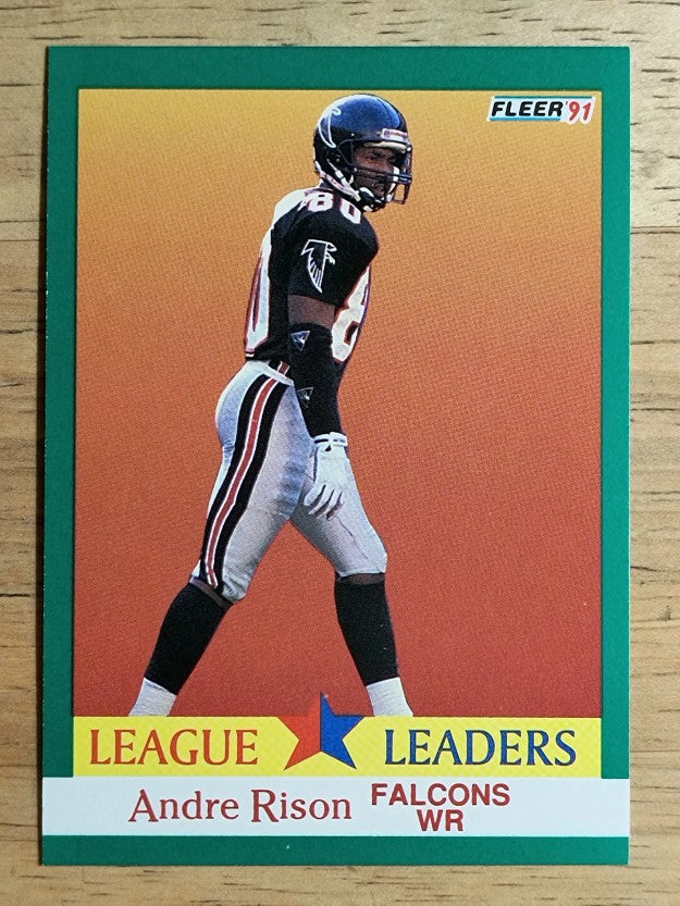 1991 Fleer #412 Haywood Jeffires LL