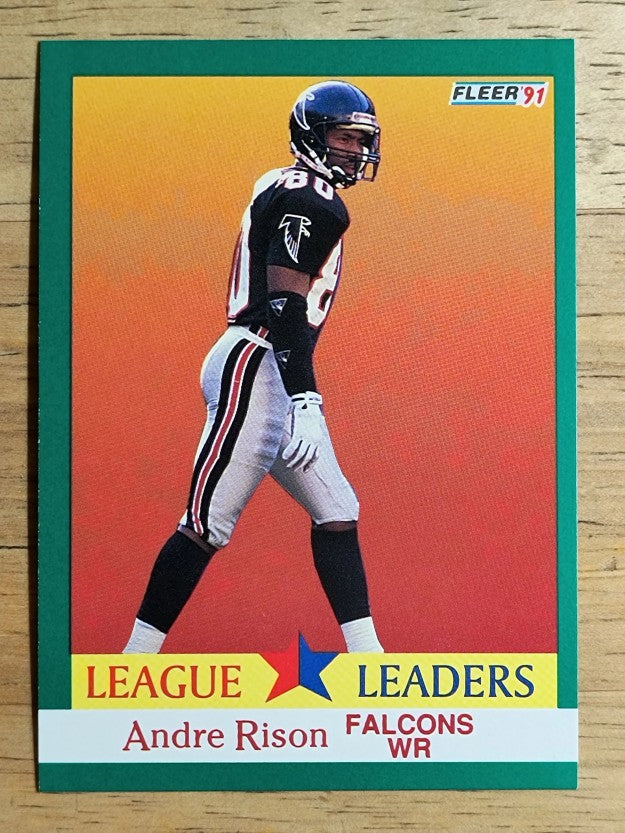 1991 Fleer #412 Haywood Jeffires LL