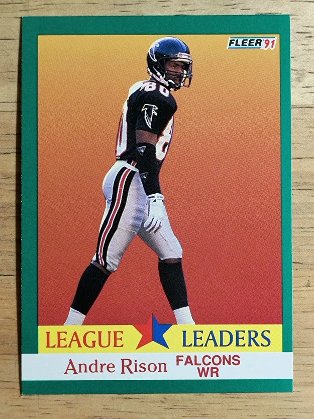1991 Fleer #412 Haywood Jeffires LL