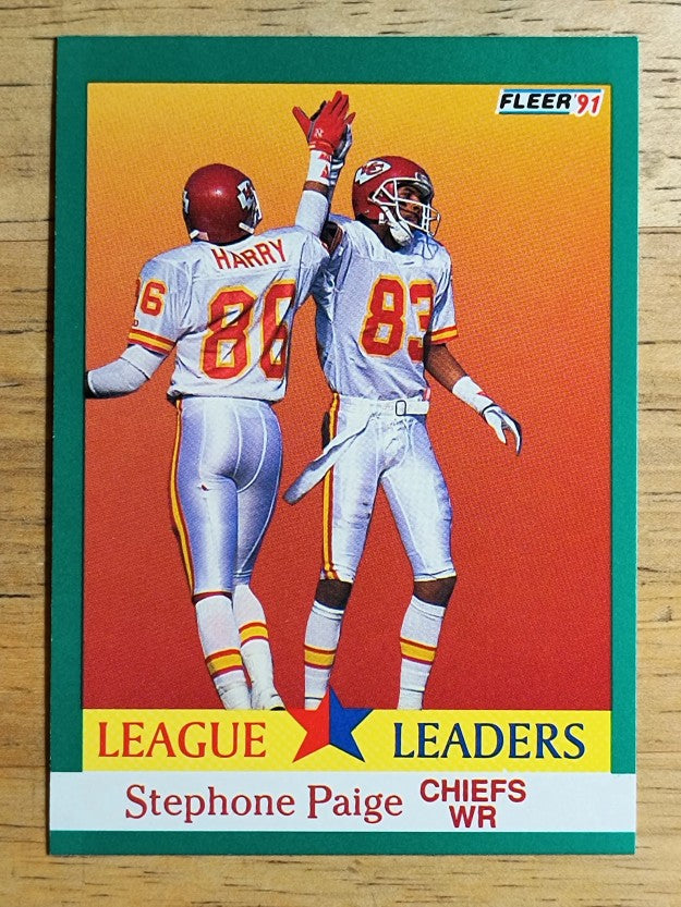 1991 Fleer #413 Stephone Paige LL