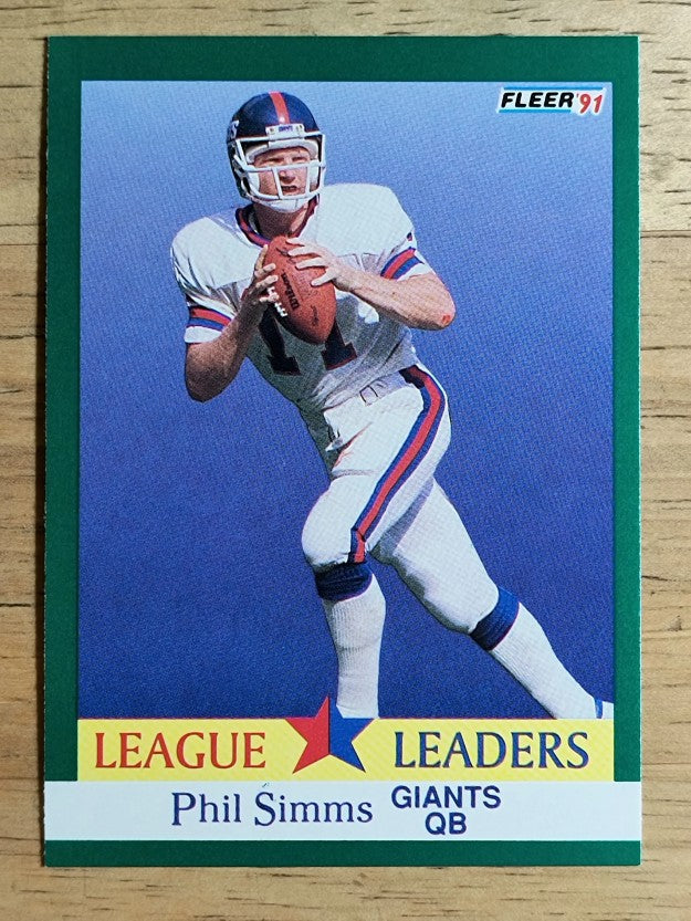 1991 Fleer #414 Phil Simms LL