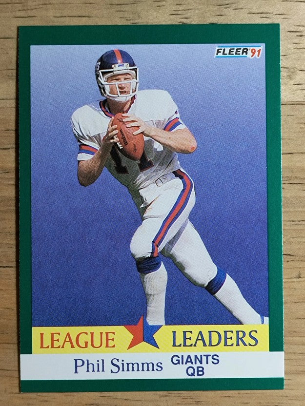1991 Fleer #414 Phil Simms LL