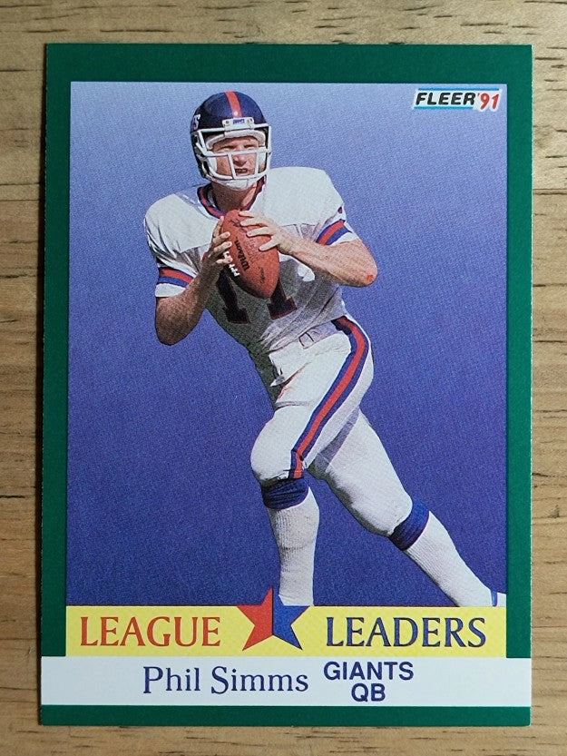 1991 Fleer #414 Phil Simms LL