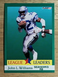 1991 Fleer #419 John L. Williams LL