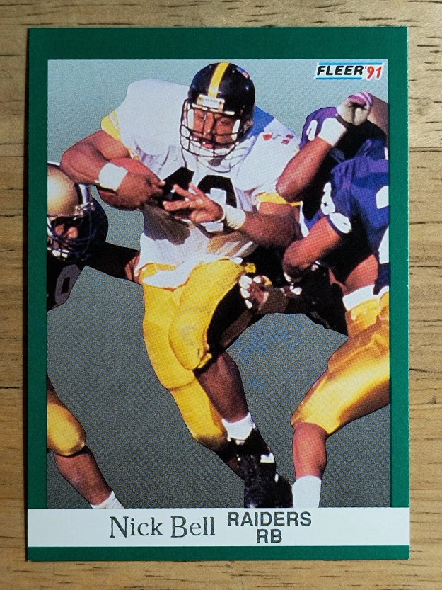 1991 Fleer #420 Nick Bell RC