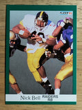 1991 Fleer #420 Nick Bell RC