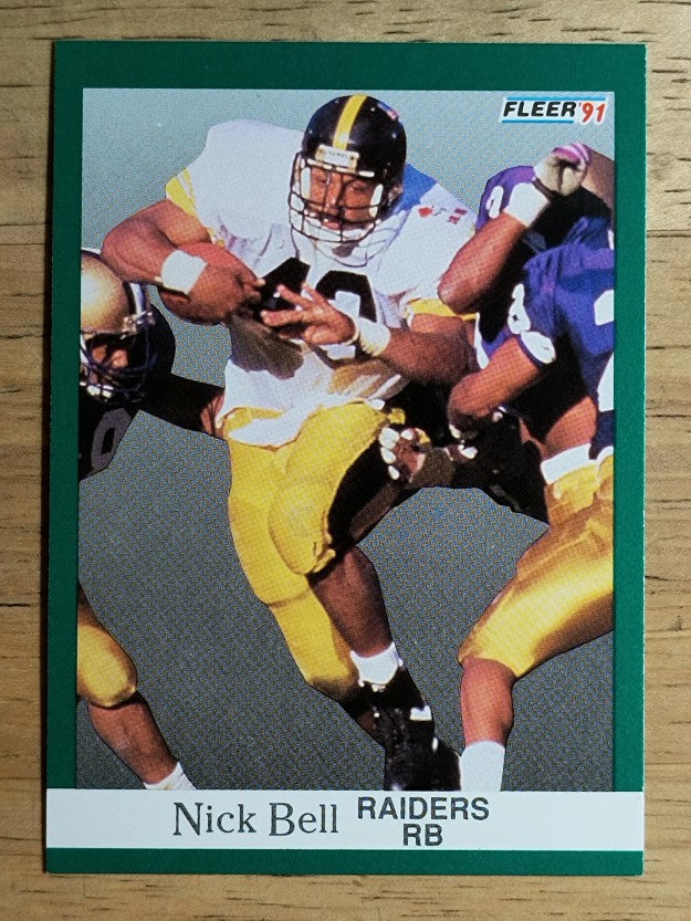 1991 Fleer #420 Nick Bell RC