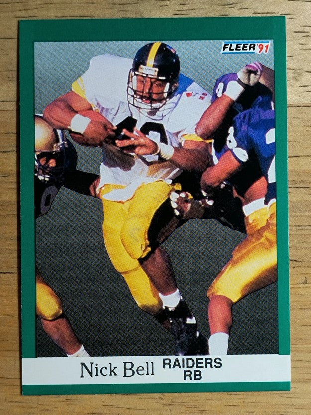 1991 Fleer #420 Nick Bell RC