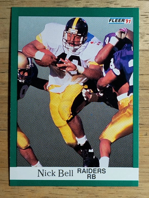1991 Fleer #420 Nick Bell RC
