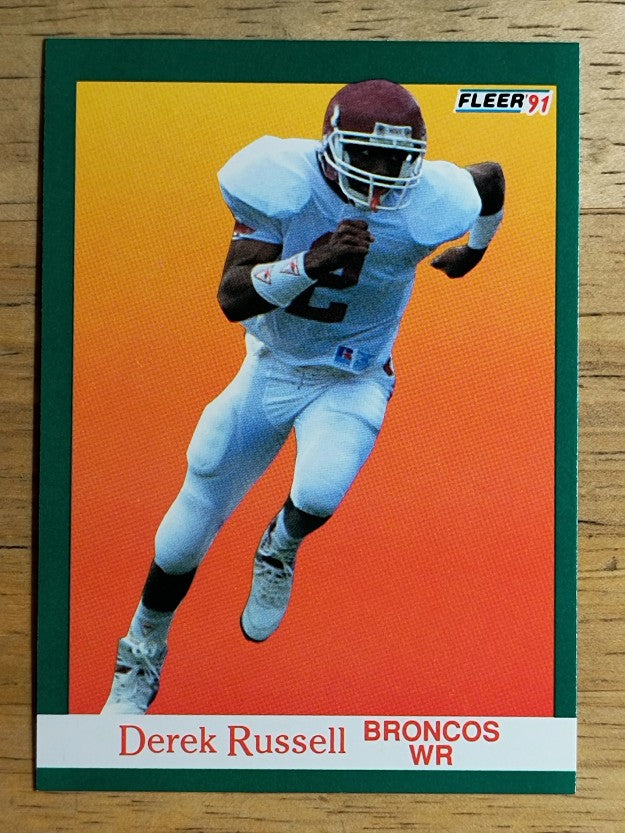 1991 Fleer #424 Derek Russell RC