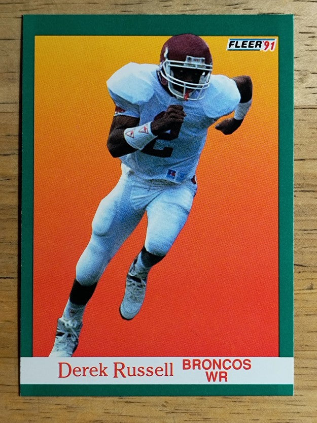 1991 Fleer #424 Derek Russell RC