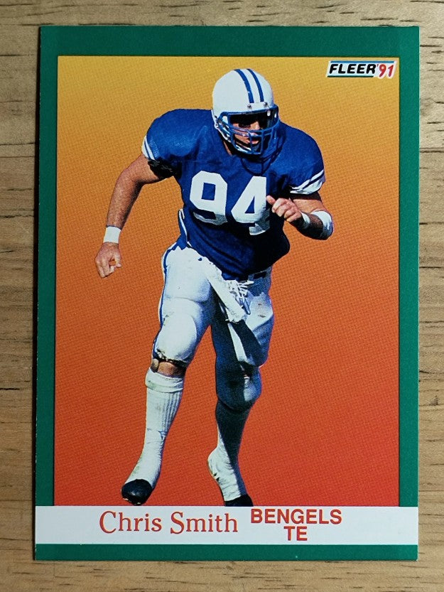 1991 Fleer #425 Chris Smith RC