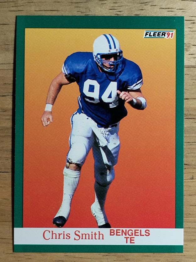 1991 Fleer #425 Chris Smith RC