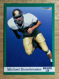 1991 Fleer #426 Mike Stonebreaker RP RC