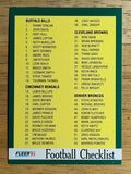 1991 Fleer #429 Checklist 1-108