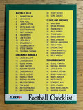 1991 Fleer #429 Checklist 1-108