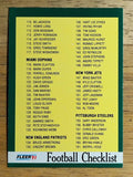 1991 Fleer #430 Checklist 109-216