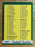 1991 Fleer #430 Checklist 109-216