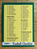 1991 Fleer #430 Checklist 109-216