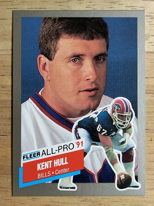 1991 Fleer All-Pros #3 Kent Hull