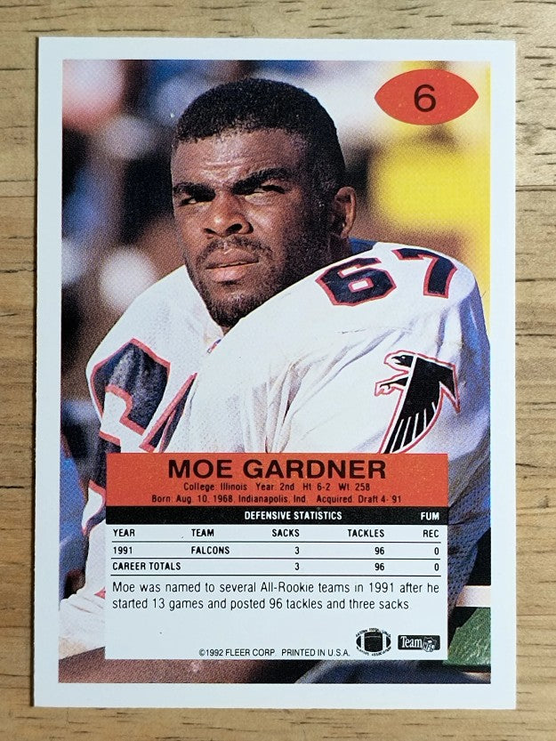 1992 Fleer #6 Moe Gardner