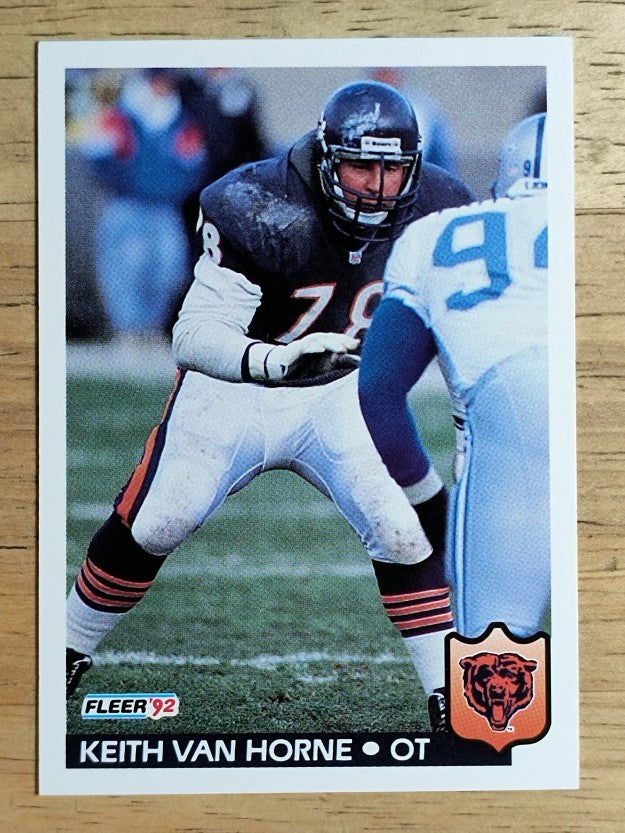 1992 Fleer #49 Keith Van Horne