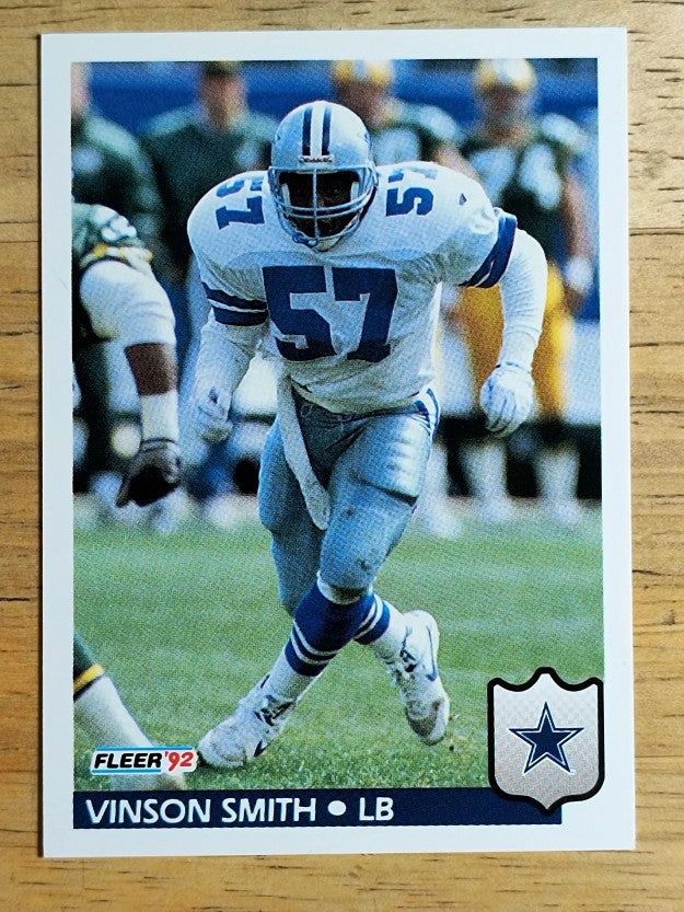 1992 Fleer #90 Vinson Smith RC