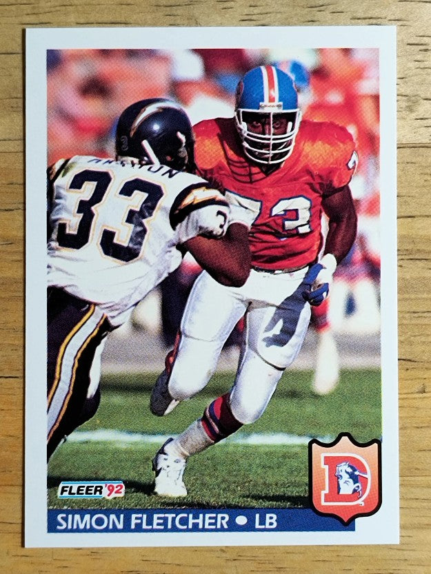 1992 Fleer #95 Simon Fletcher