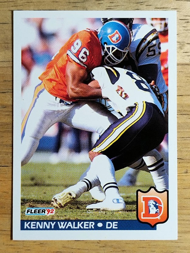 1992 Fleer #106 Kenny Walker