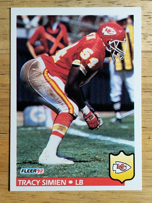 1992 Fleer #182 Tracy Simien RC