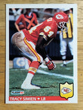1992 Fleer #182 Tracy Simien RC