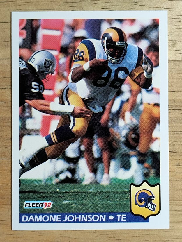 1992 Fleer #215 Damone Johnson
